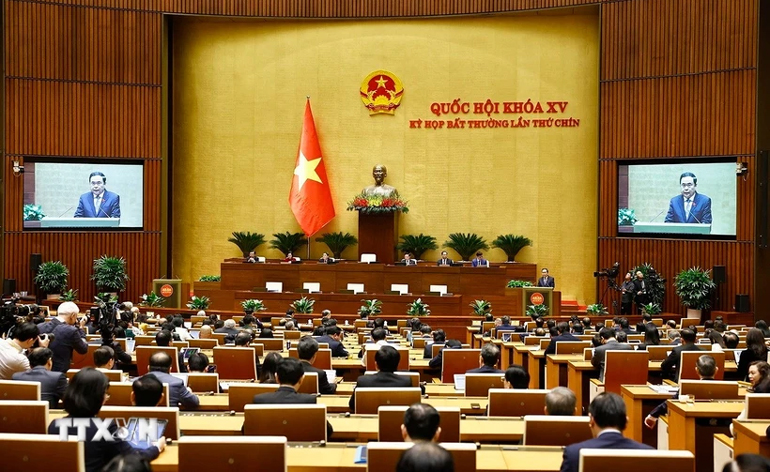 Công điện của Thủ tướng về triển khai Nghị quyết của Quốc hội liên quan sắp xếp bộ máy